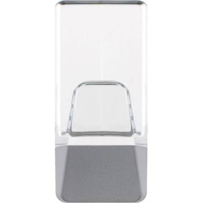 Tesa Powerstrips háčky, průhledné-chromové matné, 2 kusy