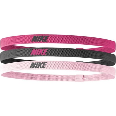 Nike elastic Headband 3PK SP/GR/PG Mix