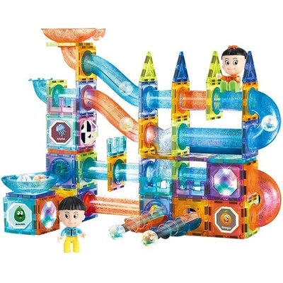 Sonne Детска игра с магнитни елементи и топче Sonne - Joy, 142 части (Sonne322)