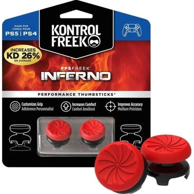 Kontrol Freek - Inferno (Orange) PS4/PS5 Extended Controller Grip Caps