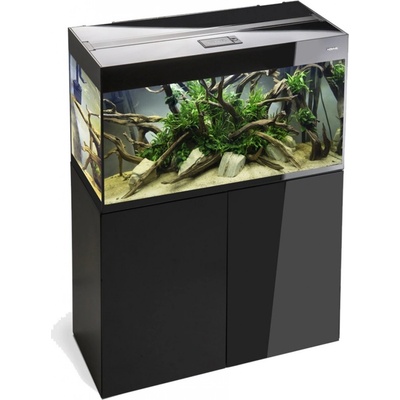 Aquael Glossy 80 akvarijný set čierny 80 x 35 x 54 125 l