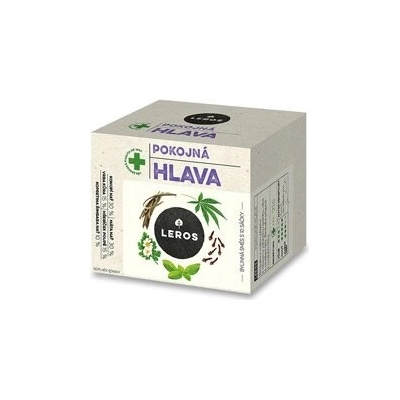 Leros Pokojná Hlava bylinný čaj řimbaba a vrba 10 x 2 g