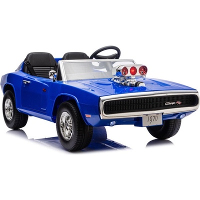 Lean Cars Elektrické autíčko Dodge Charger R/T DLS-K12 modrá