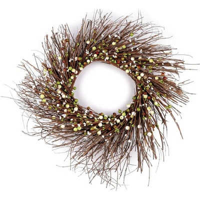 Jarní / podzimní věnec Ø50 cm zelená sv. 1 ks