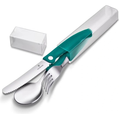 Victorinox Sada Swiss Classic se skládacím nožem zelená 3 ks
