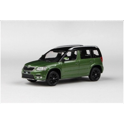 Abrex škoda Yeti FL 2013 Zelená Cosmic Metalíza 1:43