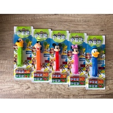 PEZ Figurka Disney MICKEY AND FRIENDS + 2 PEZ Štangličky ovocné 17 g