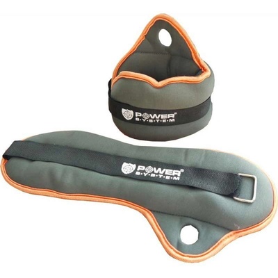 Power System Neoprénové záťaže na zápästie Wrist Weights 2 x 1 kg