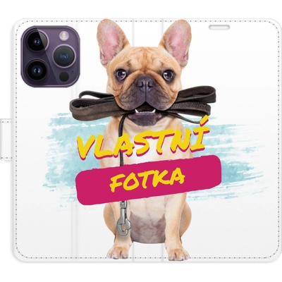 Pouzdro iSaprio Flip s vlastním motivem a kapsičkami na karty Apple iPhone 14 Pro Max