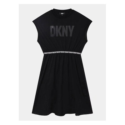 DKNY Ежедневна рокля D32898 D Черен Regular Fit (D32898 D)
