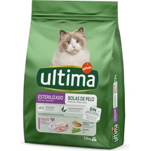 Ultima Cat Sterilized Hairball 2 x 7,5 kg