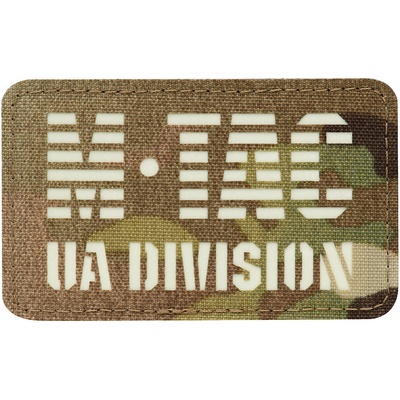Nášivka M-Tac UA Division Laser Cut Glow - multicam