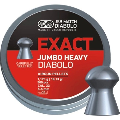 Diabolky JSB Exact Jumbo Heavy 5,52 mm 500 ks