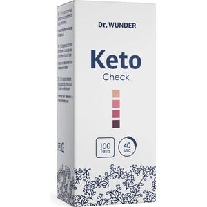 Dr. Wunder Тестови ленти Keto-Check - 100 Броя