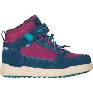 Trollkids Детски ежедневни обувки Trollkids Kid's Gryllefjord Mid Cut Casual shoes - Bright Berry / Madeira Blue / Dark Turquoise - размер 32 (EU) (702-2965-0515)