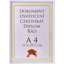 TRADAG Fotorámeček 21 × 29,7 cm, bílý