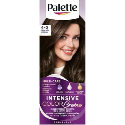 Palette Intensive Color Creme farba na vlasy 4-0 (N3) Stredne hnedá 50 ml
