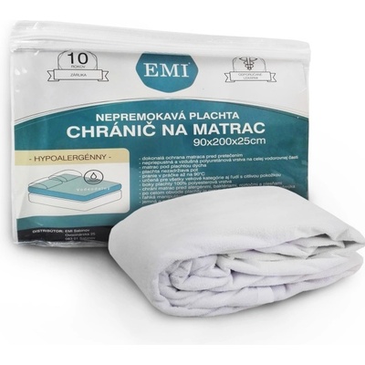 EMI Nepromokavé prostěradlo s gumou po obvodu Plachta 90x200