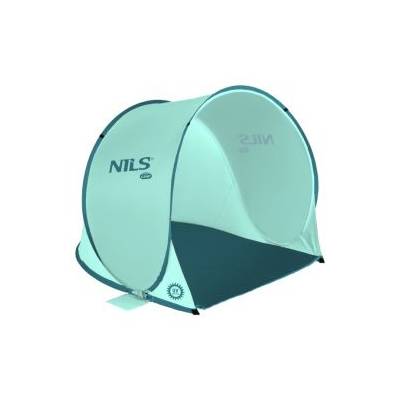 Samorozkládací plážový stan NILS Camp NC3173 mentolový
