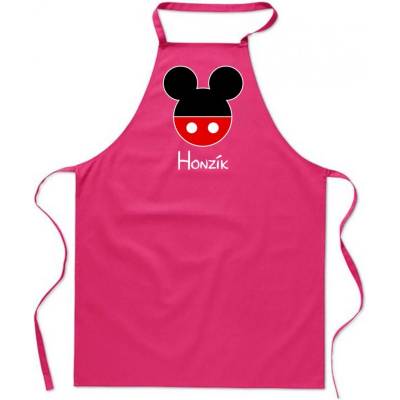 Povidlo.cz Zástěra Mouse Purpurová