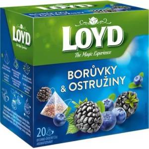 LOYD Tea пирамида боровинки + къпини 40 г