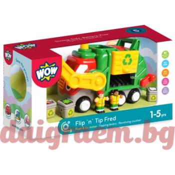 Image 1 of WOW Toys Боклукчийският камион на Фред wow 01018z (wowt01018z)
