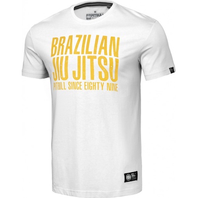 PitBull West Coast pánské triko BJJ Champions bílé