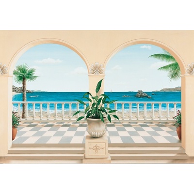 W&G Fototapety Terrasse Provencale F103 366 x 254 cm