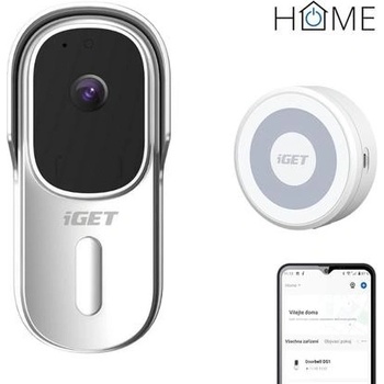 iGET HOME Doorbell DS1 + iGET CHIME CHS1