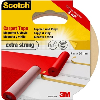 3M Scotch kobercová lepiaca páska 50 mm x 20 m biela