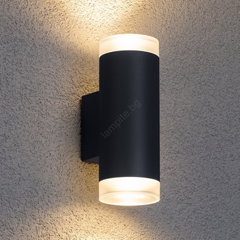 Brilagi -LED RGBW Външно стенно осветително тяло MATERA 2xGU10/6W/230V антрацит IP54 (LEDBG0979)