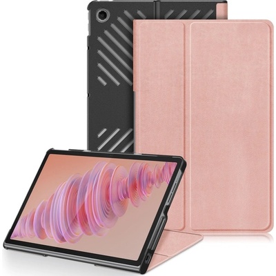 Vsetkonamobil 82657 LEATHER Zaklápací kryt pre Lenovo Tab Plus 11.5 ružový