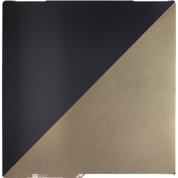 3DJAKE Плоча за вграждане от PET/PEI - въглерод - 430 x 430 mm V2 (CARBP-430X430V2)