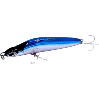 Fishmachine Stickbait Longcaster Modrá Potápivý 10,5cm 40g
