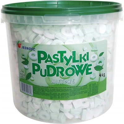 Jedność Bonbóny Mátové pudrové pastilky 4 kg