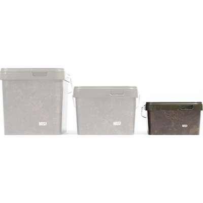 Nash Vedierko Spot On Rectangular Bucket Camo 5 l