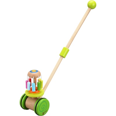 Classic World Дървена играчка за бутане Цвете (3305)