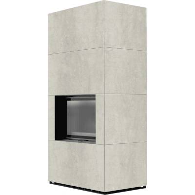 Kratki FLOKI BOX 8 kW průměr 160 křemenný sintr NATURALI PIETRA DI SAVOIA PERL