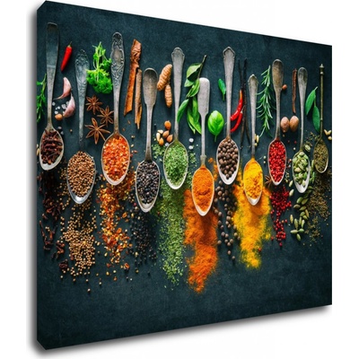 Impresi Obraz Korenie na lyžičkách - 90 x 70 cm