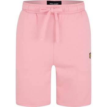 Image 1 of Lyle and Scott Поларени къси панталони Lyle and Scott Fleece Shorts - Palm Pink X238