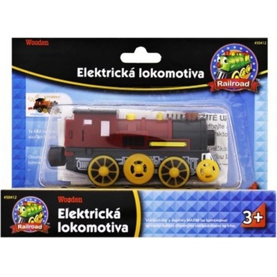 Maxim Elektrická lokomotíva červená