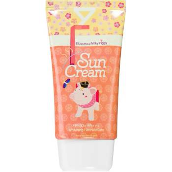 Elizavecca Milky Piggy Sun Cream озаряващ слънцезащитен крем SPF 50+ 50ml