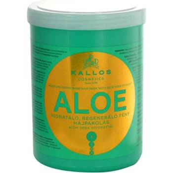 Kallos Aloe Vera Moisture Repair Shine Hair Mask Балсам-маски за коса 1000ml