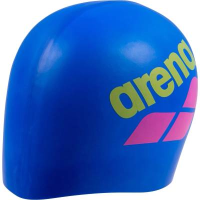 Arena Шапка за плуване Arena Big Logo Cap Swim cap - Neon Blue / Shocking Pink / Yellow Star - размер One Size (581-0314-0211)
