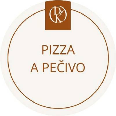 Davídkovo koření Etiketa Pizza a pečivo béžová průměr 4,5 cm 1 ks