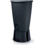 HydroMoby Резервоар за дъждовна вода с основа HydroMoby Peruno Set, 260л, цвят Антрацит (IDPE260S - Аnthracite)