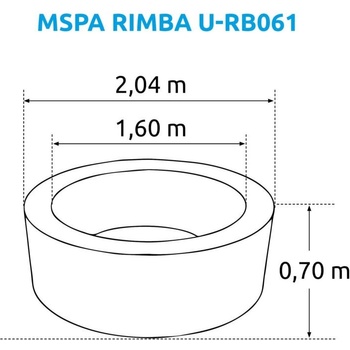 Marimex MSpa Rimba U-RB061 11400252