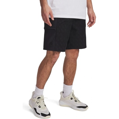 Under Armour Мъжки къси панталони Under Armour Curry Woven Shorts Mens - Black