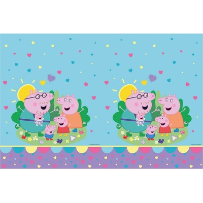Procos Plastový obrus - Prasiatko Peppa Pig 120 x 180 cm