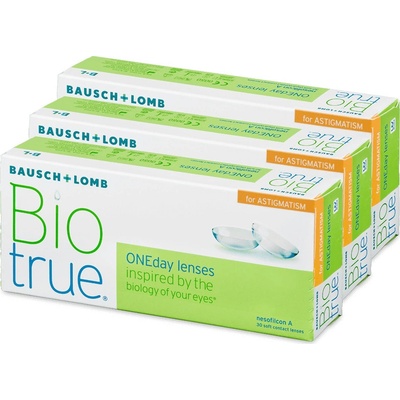 Bausch & Lomb Biotrue ONEday for Astigmatism 30 šošoviek